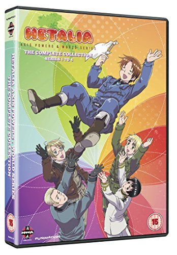Hetalia Axis Powers Complete Season 1-4 Collection Shirohata Bob, Bevins Christopher