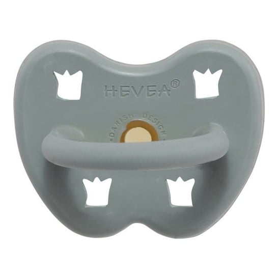 Hevea, Smoczek ortodontyczny, kauczukowy, Gorgeous Grey, 3-36 m Hevea