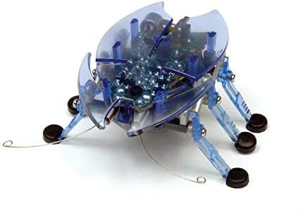 Hexbug Beetle mini robot w kolorze niebieskim wyjątkowa zabawka dla dzieci 8+ chodzi samodzielnie zabawka na baterie Hexbug