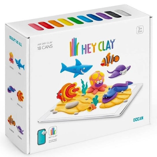 Hey Clay Masa Plastyczna - Ocean (Hcl 18003Hr) TM Toys