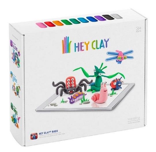 Hey Clay Masa Plastyczna - Robaczki (Hcl Se005Hr) TM Toys