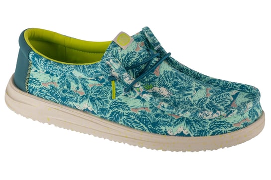 Hey Dude Wally H2O Tropical 40702-4OR, Męskie, buty sneakers, Niebieski HeyDude