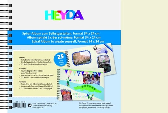 Heyda, album Scrapbook, szampański Heyda