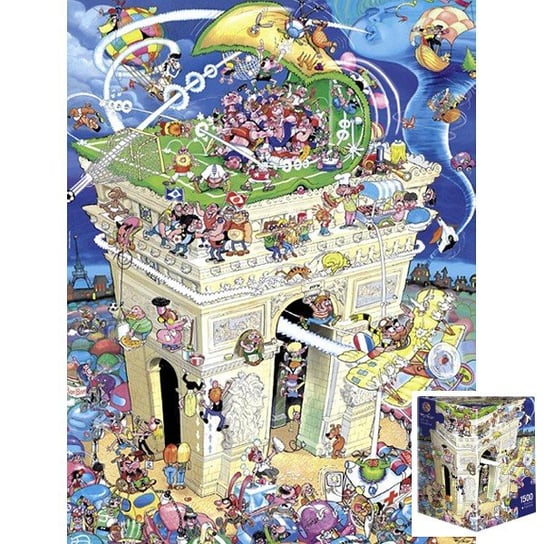 Heye, puzzle, Arc De Triomphe, Crisp, 1500 el. Heye