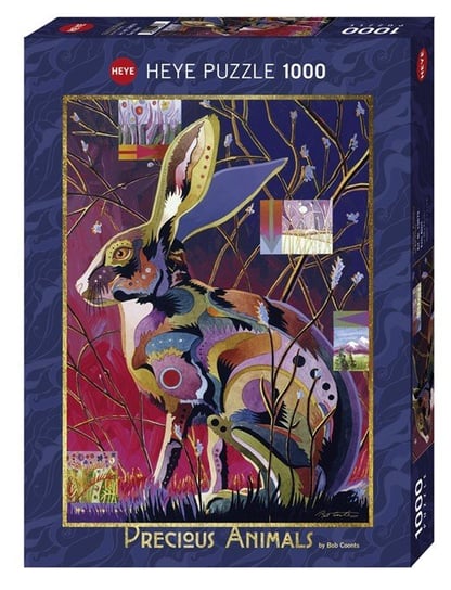 Heye, puzzle, Cenne zwierzęta Królik, 1000 el. Heye