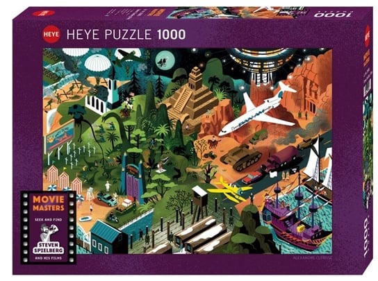 Heye, puzzle, Filmy Stevena Spilberga, 1000 el. Heye