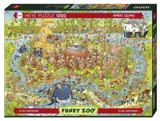 Heye, puzzle, Funky Zoo Australia, 1000 el. Heye