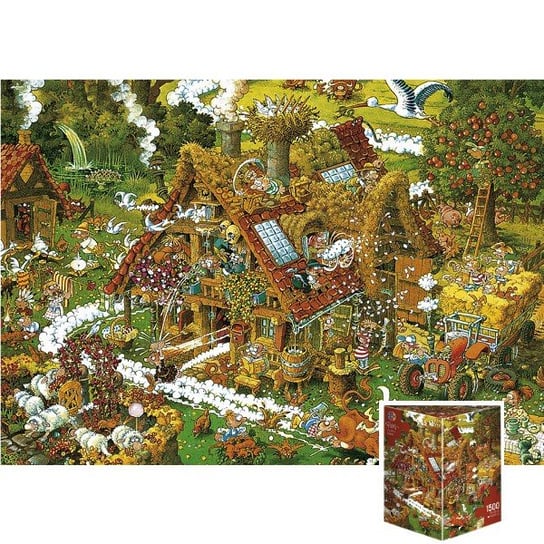 Heye, puzzle, Funny Farm Ryba, 1500 el. Heye