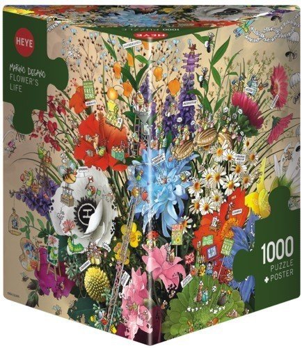 Heye, puzzle, Kwiatowe Życie, 1000 el. Heye
