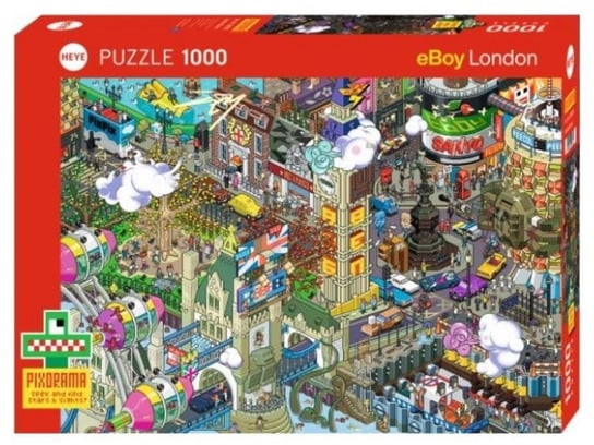 Heye, puzzle, Londyn, Ques Pixorama, 1000 el. Heye