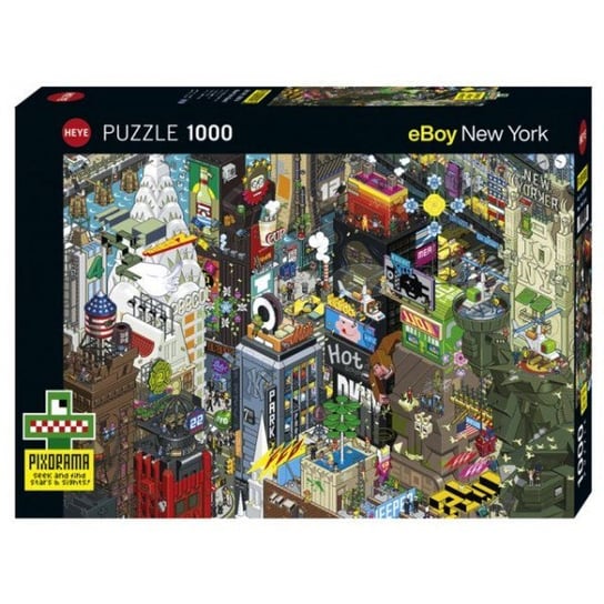 Heye, puzzle, New York Quest - Pixorama, 1000 el. Heye