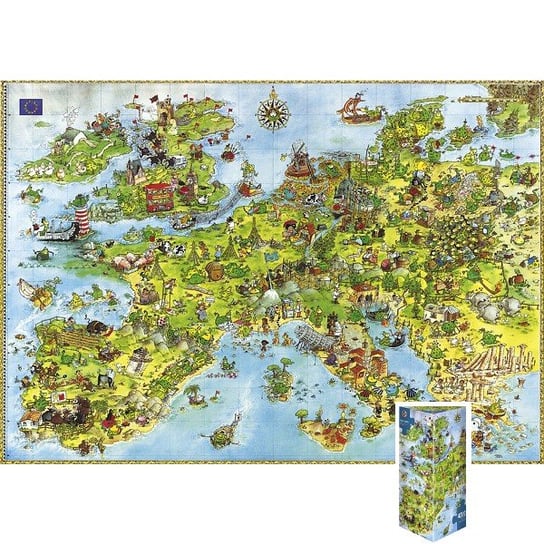 Heye, puzzle, United Dragons of Europe, 4000 el. Heye