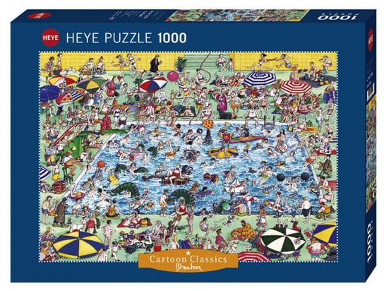 Heye, puzzle, Zabawa na basenie, 1000 el. Heye