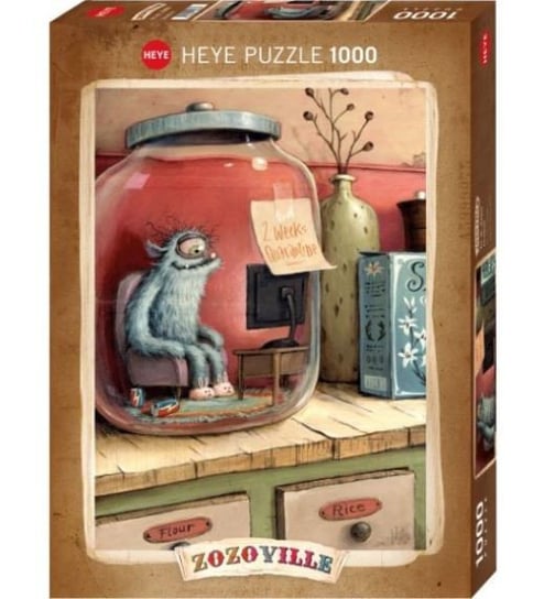 Heye, puzzle, Zozoville Kwarantanna, 1000 el. Heye