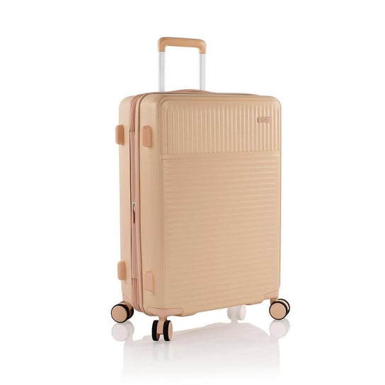 Heys Pastel średnia beżowa walizka na kółkach 66 cm Heys