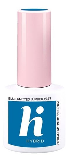 Hi Hybrid, Apres-Ski Lakier Hybrydowy #357 Blue Knitted Jumper, 5 Ml Hi Hybrid