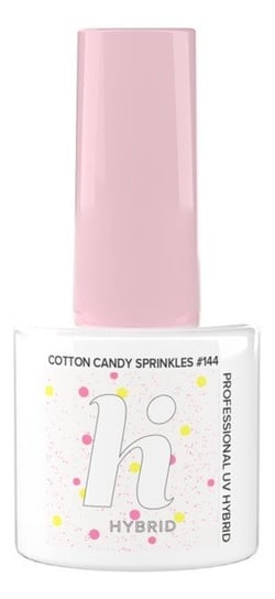 Hi Hybrid, Donuts Lakier Hybrydowy #144  Cotton Candy Sprinkles, 5 Ml Hi Hybrid