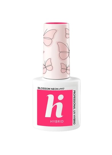 Hi Hybrid, lakier hybrydowy 117 Blossom Neon, 5 ml Hi Hybrid