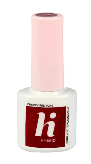 Hi Hybrid, lakier hybrydowy #249 Cherry Red, 5 ml Hi Hybrid