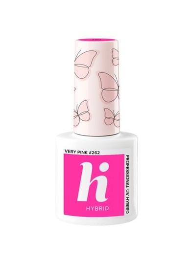 Hi Hybrid, lakier hybrydowy 262 Very Pink, 5 ml Hi Hybrid