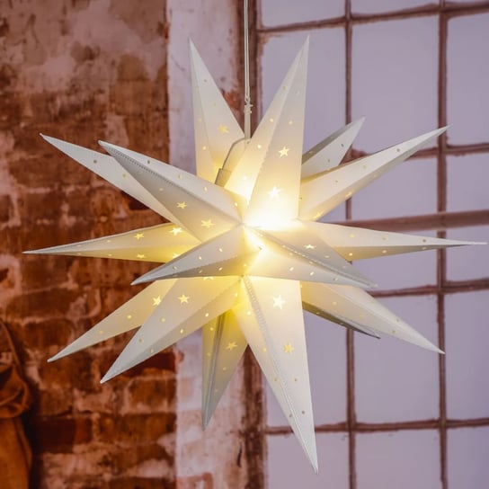 HI Świąteczna gwiazda z LED, 58 cm HI