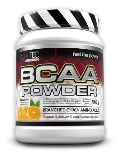 Hi Tec, BCAA Powder, 500 g, pomarańcza Hi-Tec