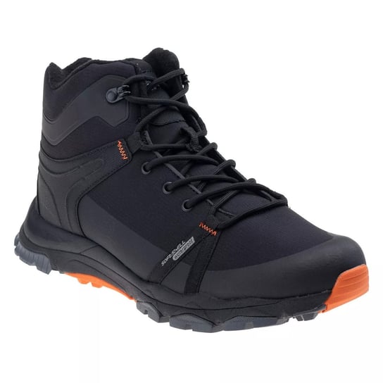 Hi-Tec Męskie Buty Do Chodzenia Himba Waterproof Mid Cut (2XL/3XL / Czarny) Hi-Tec