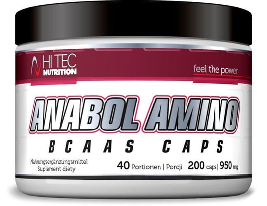 HI TEC, Odżywka białkowa, Anabol Amino, 200 kaps. Hi-Tec