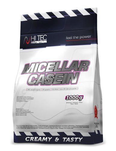 HI TEC, odzywka białkowa, Micellar Casein, 1000g, truskawka Hi-Tec