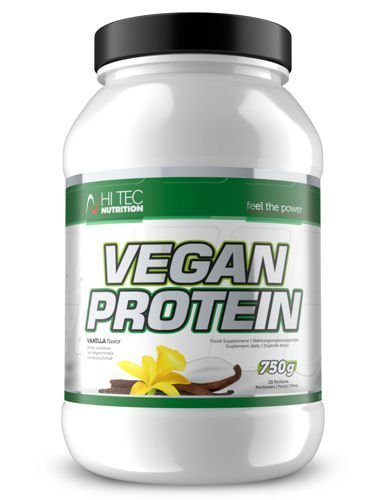 Hi Tec, Odżywka białkowa, Vegan Protein, puszka, 750 g, wanilia Hi-Tec