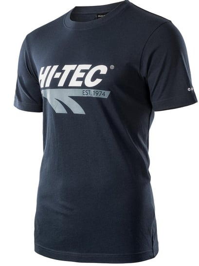 Hi-Tec, Retro, koszulka męska, r. M, niebieski Hi-Tec