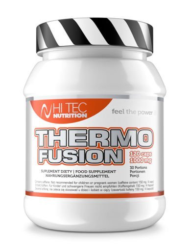 HI TEC, Spalacz tkanki tłuszczowej, Thermo Fusion, 120 kapsułek Hi-Tec
