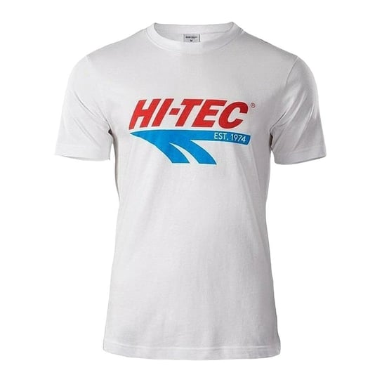 Hi-Tec T-Shirt Męska Retro (L / Ciepły Biały) Hi-Tec