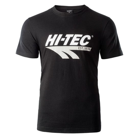 Hi-Tec T-Shirt Męska Retro (M / Czarny) Hi-Tec