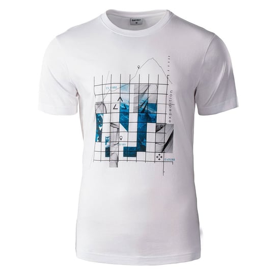 Hi-Tec T-Shirt Męska Roden (L / Ciepły Biały) Hi-Tec