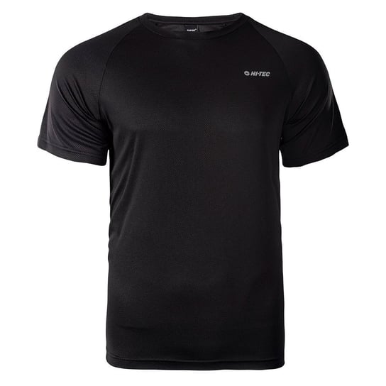 Hi-Tec T-Shirt Męska Trening Makkio (XXL (193cm) / Czarny) Hi-Tec