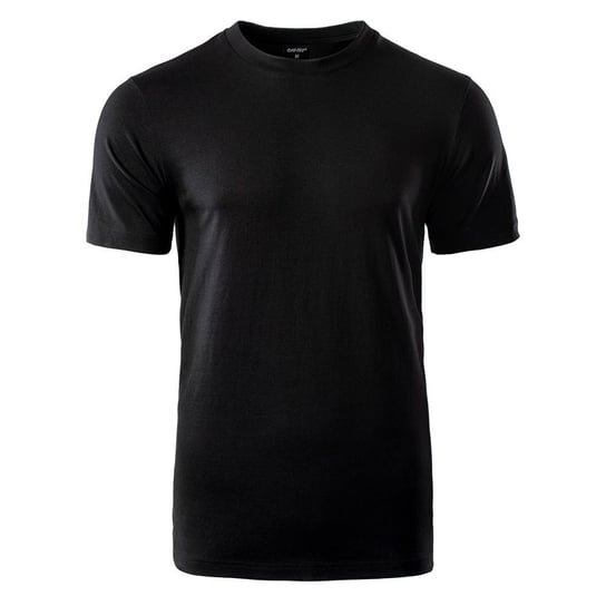 Hi-Tec T-Shirt Męska Z Krótkim Rękawem Puro (S (52-55 Cm) / Czarny) Hi-Tec