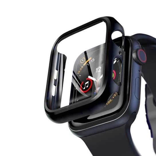 Hi5 Defender Black - Etui ochronne ze szkłem dla Apple Watch 44mm High Five