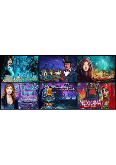 Hidden Object 6-in-1 bundle (PC) klucz Steam Alawar Entertainment