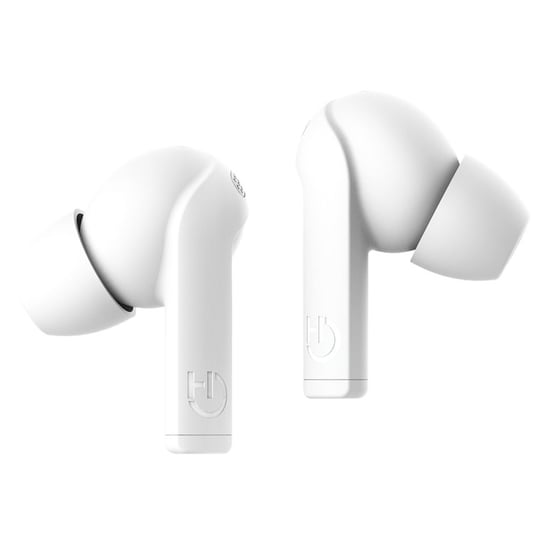 Hiditec | DOUSZNOWY Fenix TWS Biały | Prawdziwe słuchawki bezprzewodowe, niskie opóźnienia i 18 godzin życia | Bluetooth 5.0 True Wireless kompatybilny z systemami iOS i Android hiditec
