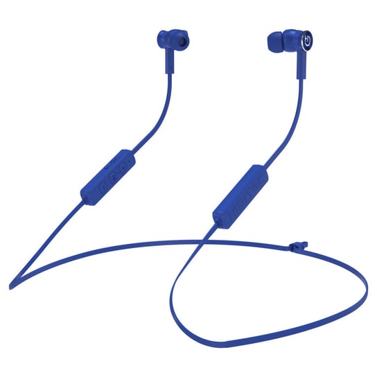 Hiditec | Sportowe słuchawki Bluetooth Aken | Wodoodporny | Słuchawki Kolor Niebieski | Bateria do 9 godzin | System słuchawkowy EARFIX zapobiegający upadkowi, zapobiegający upadkowi hiditec