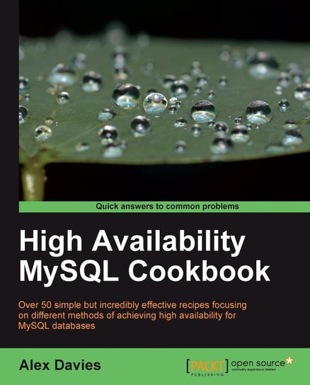High Availability MySQL Cookbook Alex Davies
