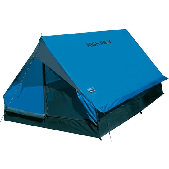 High Peak, Namiot 2-osobowy, Minipack 10155, niebieski, 190x120 cm High Peak