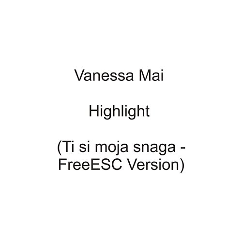 Highlight Vanessa Mai