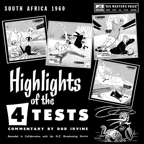 Highlights Of The Four Tests All Blacks Vs. South Africa 1960 Bob Irvine