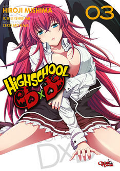 Highschool DxD. Tom 3 Ishibumi Ichiei, Mishima Hiroji, Miyama Zero