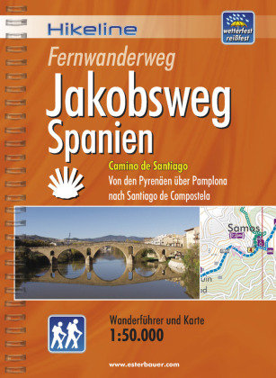 Hikeline Fernwanderweg Jakobsweg Spanien Esterbauer Gmbh, Esterbauer Verlag Gmbh