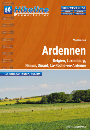 Hikeline Wanderführer Ardennen 1 : 35 000 Esterbauer Gmbh, Esterbauer
