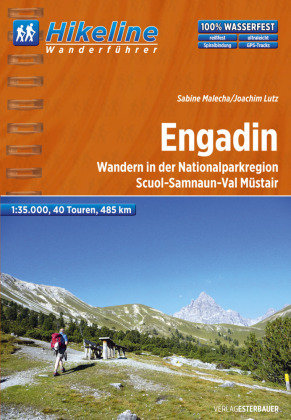 Hikeline Wanderführer Engadin 1 : 50 000 Esterbauer Gmbh, Esterbauer Verlag Gmbh