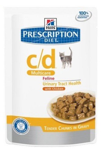 Hill's Prescription Diet c/d Feline z Kurczakiem saszetka 85g Hill's Prescription Diet